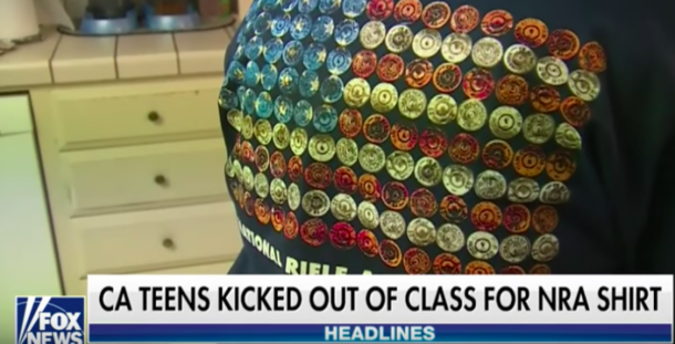 Once History Teacher Noticed Her American Flag T-Shirt, He Removed Her From Class - picture 2