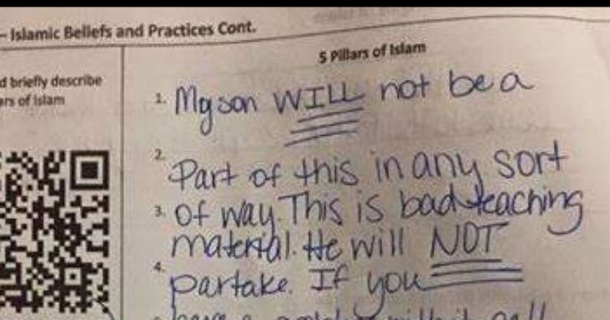 One Look At Her Son’s Homework Assignment And Mom Has Stern Message For Teacher - picture 2