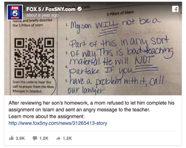One Look At Her Son’s Homework Assignment And Mom Has Stern Message For Teacher - picture 3
