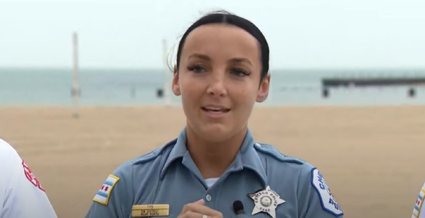 One Police Officer's Heroic Act Saves Woman From Drowning - picture 2