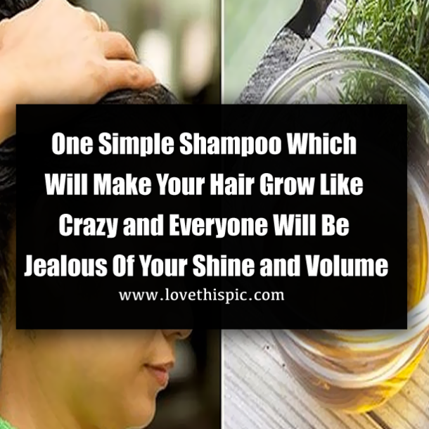One Simple Shampoo Which Will Make Your Hair Grow Like Crazy and Everyone Will Be Jealous Of Your Shine and Volume