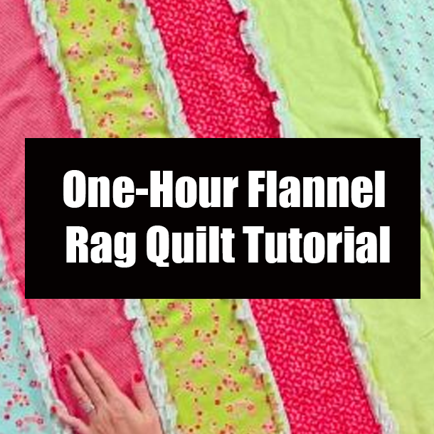 One-Hour Flannel Rag Quilt Tutorial