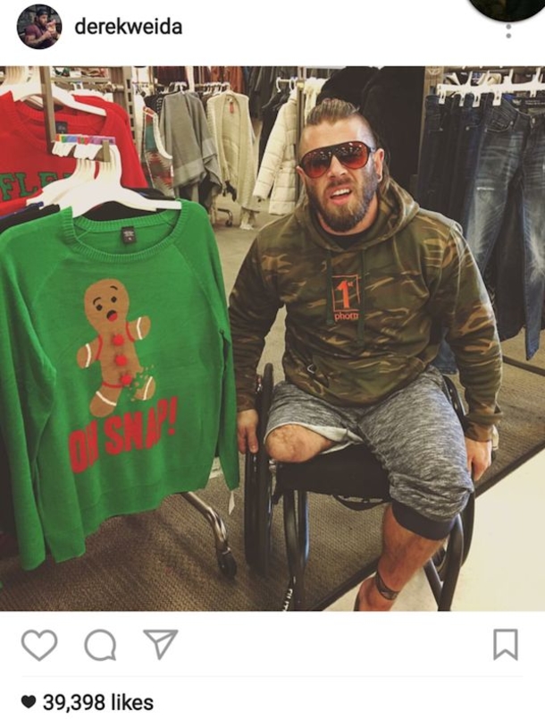 One-Legged Vet Responds To Easily Offended Woman - picture 3