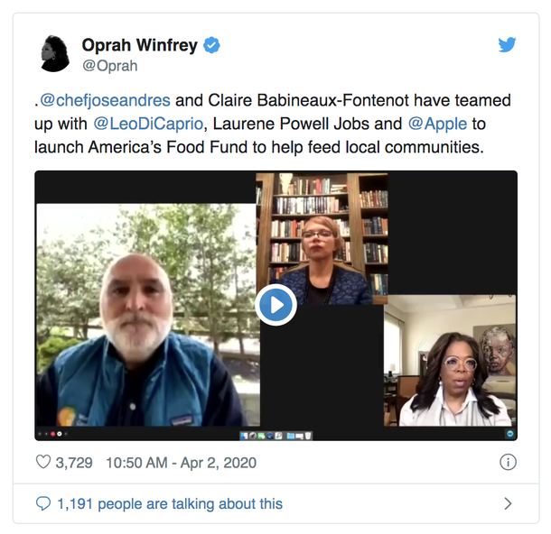 Oprah Winfrey reveals she is donating $10 million to assist Americans during COVID-19 pandemic - picture 4