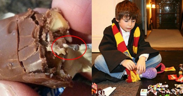 Parents Irate When Kids Notice Someone Put NASTY ‘Tricks’ In Their ‘Treats’ - picture 4