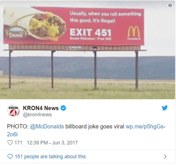 People Are Appalled By McDonald's New Billboard -- Was It 'Inappropriate'? (Photo) - picture 2