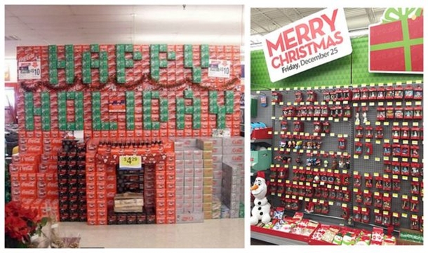 People Sick At Store Display After Seeing What Sign Says — Not Coming Down - picture 3