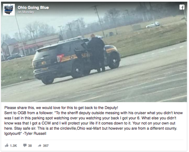 People Stunned By What Else Was Caught In Photo Of Cop. Now It's Going Viral - picture 3
