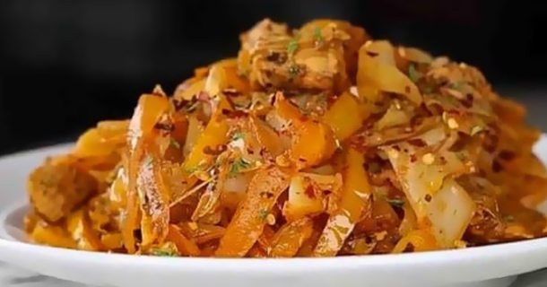 Perfect Jerk Chicken Fried Cabbage Recipe - picture 2