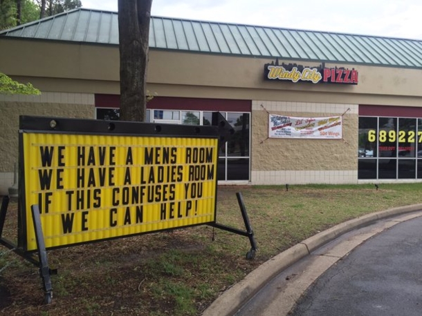 Pizza Store Owner To Everyone Offended By Sign: Get Over It (Photo) - picture 3