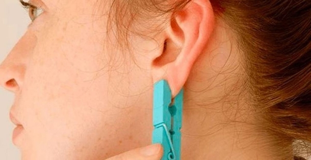 Place a clothespin on your ear for 5 seconds. The unexpected effect will surprise you - picture 4