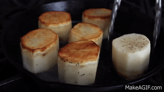 Place cut potatoes in a frying pan for a meal that will have your family begging for more - picture 3