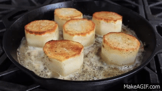 Place cut potatoes in a frying pan for a meal that will have your family begging for more - picture 4