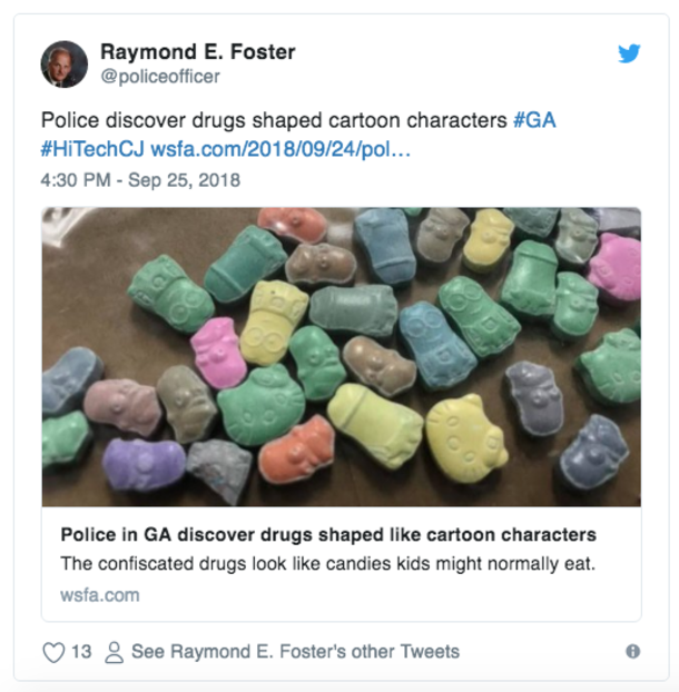 Police Make Huge Bust, Warning Parents After Discovery Of New Drugs That Resemble Candy Cartoon Characters - picture 3