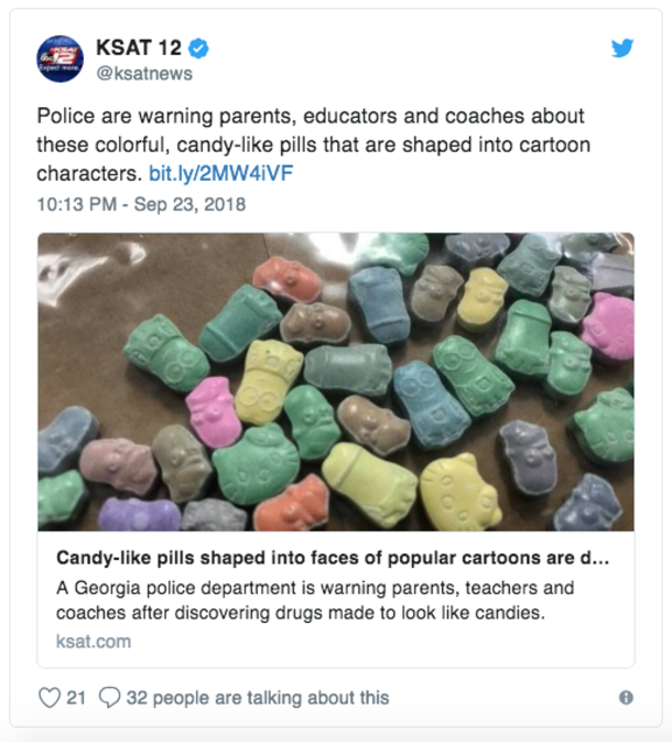 Police Make Huge Bust, Warning Parents After Discovery Of New Drugs That Resemble Candy Cartoon Characters - picture 4