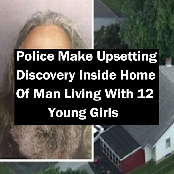 Police Make Upsetting Discovery Inside Home Of Man Living With 12 Young Girls