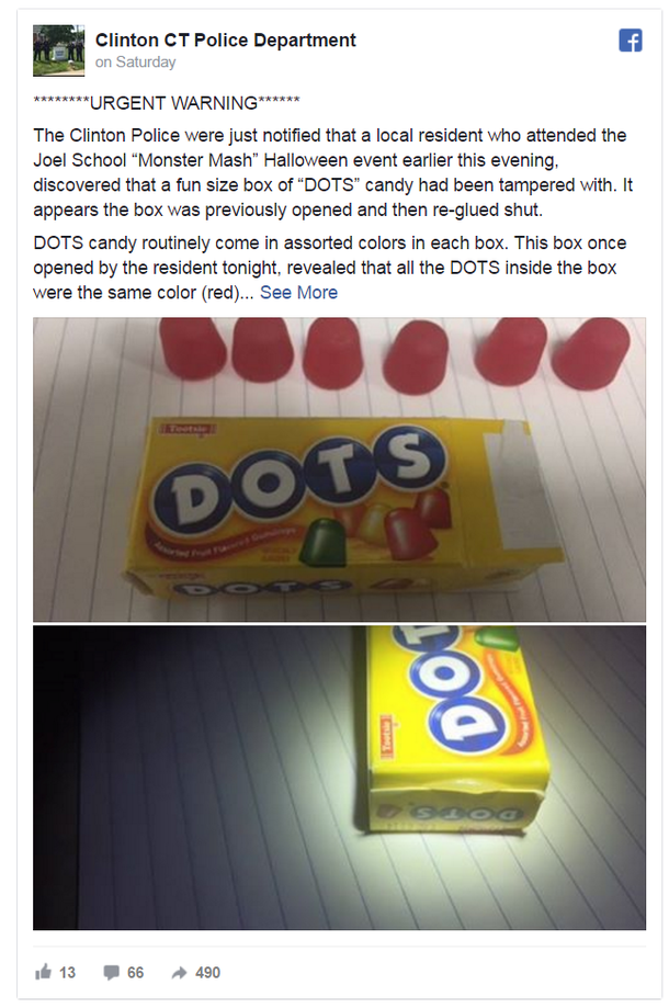 Police Warn Parents About Altered Dots Candy - picture 3