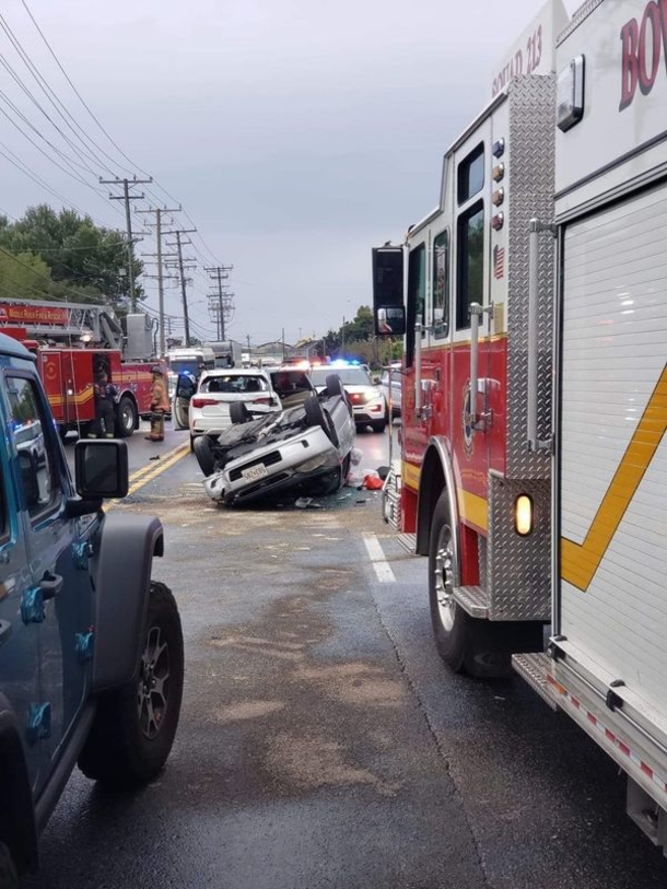 Pregnant firefighter saves car crash victim then gives birth to healthy baby girl a few hours later - picture 3