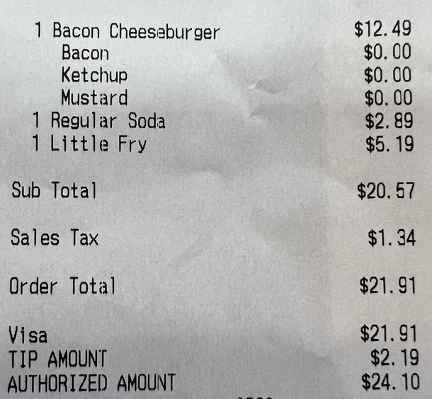 Prices Are 'out Of Control'  Five Guys Customers Claims After $24 Receipt Goes Viral - picture 2