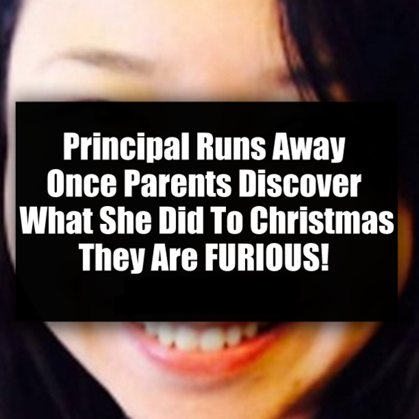 Principal Runs Away Once Parents Discover What She Did To Christmas, They Are FURIOUS!