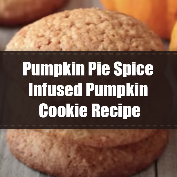 Pumpkin Pie Spice Infused Pumpkin Cookie Recipe