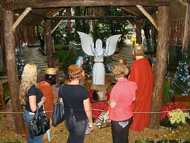 Puppy Sleeps In Nativity Scene Becoming A Christmas Miracle - picture 5