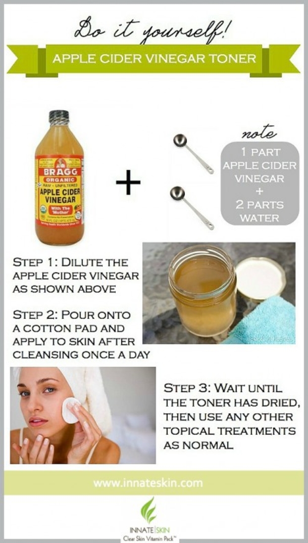 Putting Apple Cider Vinegar On Your Face Does THIS! Wow. Who Knew! - picture 3
