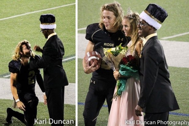Quarterback Was Crowned Homecoming King, Audience Stunned By What He Did Next - picture 4