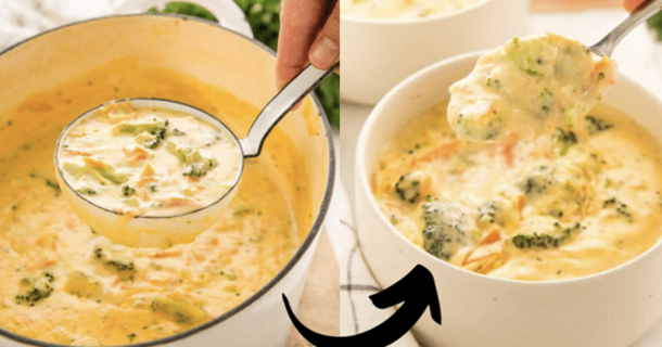 Quick and Creamy Broccoli Cheddar Soup Recipe - picture 2