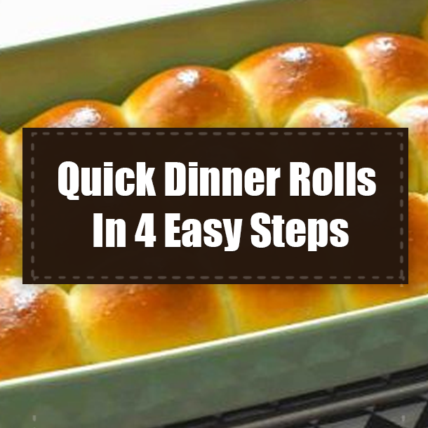 Quick Dinner Rolls In 4 Easy Steps