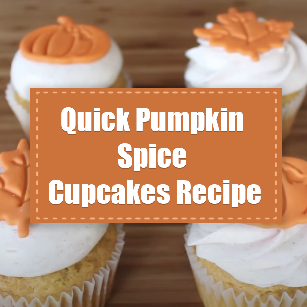 Quick Pumpkin Spice Cupcakes Recipe