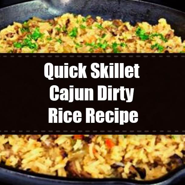 Quick Skillet Cajun Dirty Rice Recipe