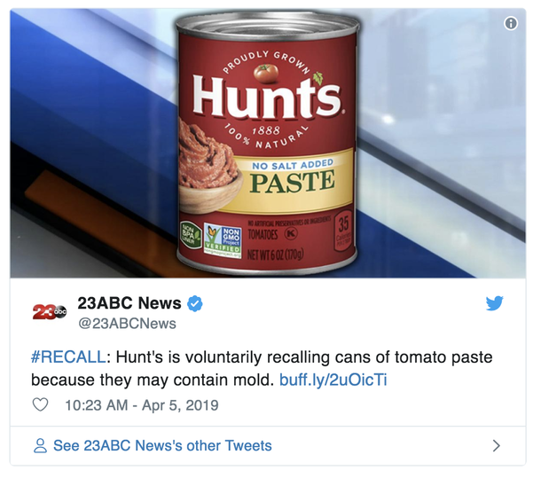 RECALL: Famous Tomato Product Recalled For One Disgusting Reason - picture 3