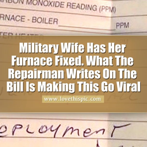 Repairman Makes Special Offer When He Learns Why Woman’s Husband Is Away