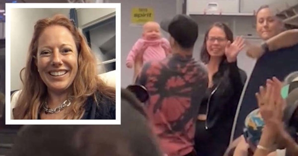 Retired nurse saves 3-month-old baby who stopped breathing during flight to Florida - picture 2