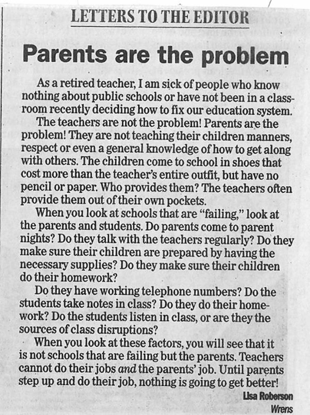 Retired Teacher Writes Letter To Parents That Goes Viral. Do You Agree With It? - picture 2