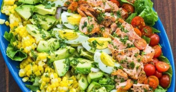 Revitalize Your Body with a Mouth-Watering DIY Cobb Seafood Salmon Salad! - picture 2