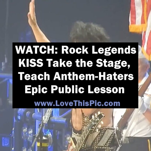 Rock Legends KISS Take the Stage, Teach Anthem-Haters Epic Public Lesson (Video)