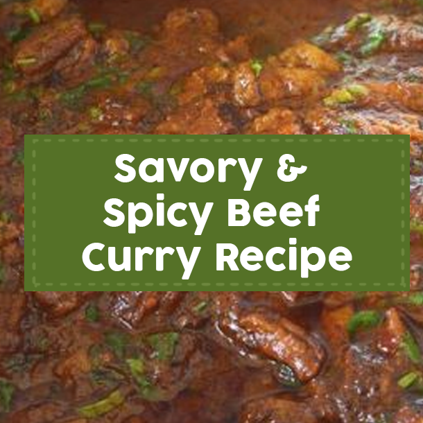 Savory & Spicy Beef Curry Recipe