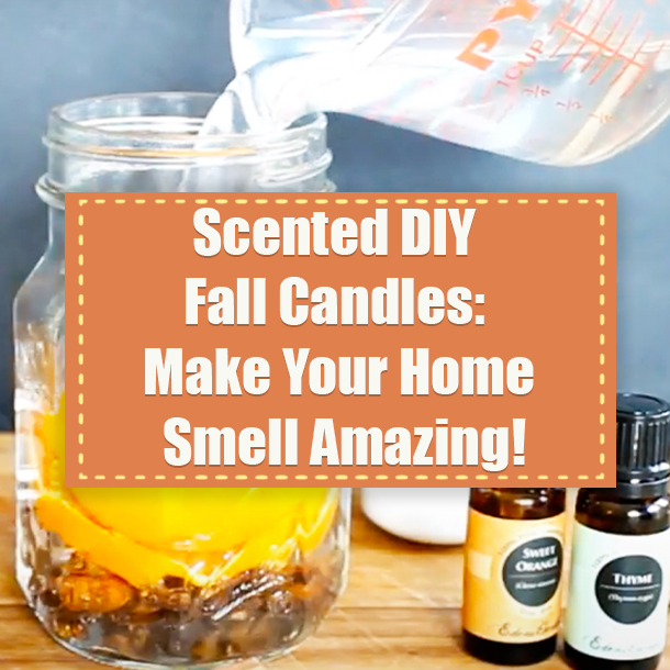 Scented DIY Fall Candles: Make Your Home Smell Amazing!