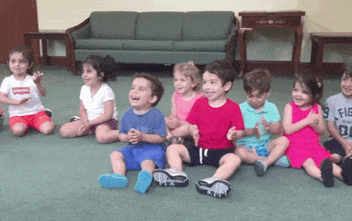 School Teacher Asks Kids To Clap Their Hands, Keep Your Focus On Little Boy In Blue - picture 3