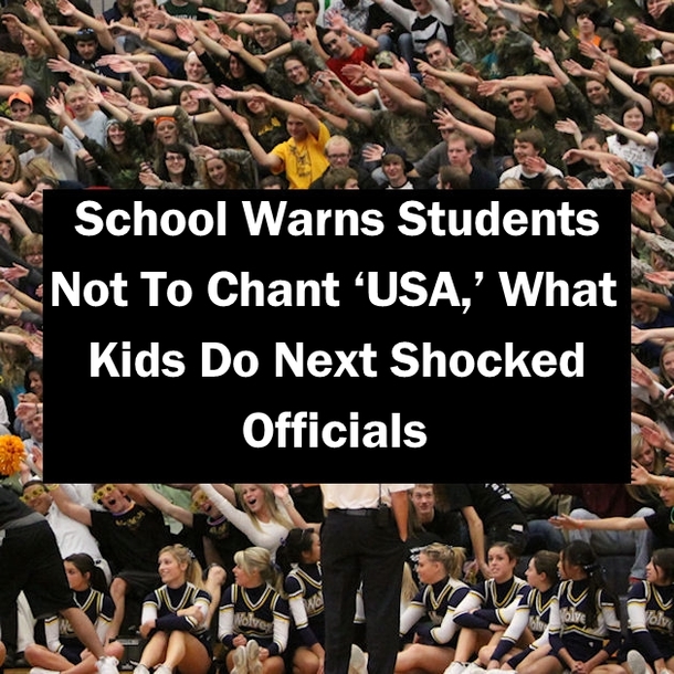 School Warns Students Not To Chant ‘USA,’ What Kids Do Next Shocked Officials