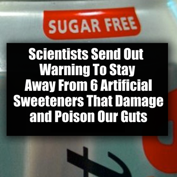 Scientists Send Out Warning To Stay Away From 6 Artificial Sweeteners That Damage and Poison Our Guts