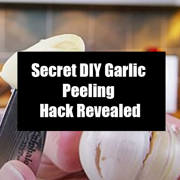 Secret DIY Garlic Peeling Hack Revealed