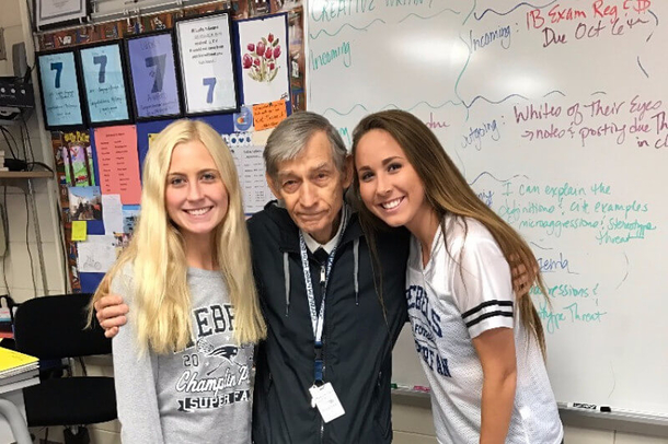 Senior Girls Discover 80-Yr-Old Substitute Teacher's Secret. A Week Later, His Wife Is Left In Tears After They Do This - picture 2