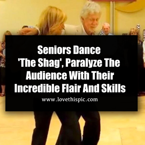 Seniors Dance 'The Shag', Paralyze The Audience With Their Incredible Flair And Skills