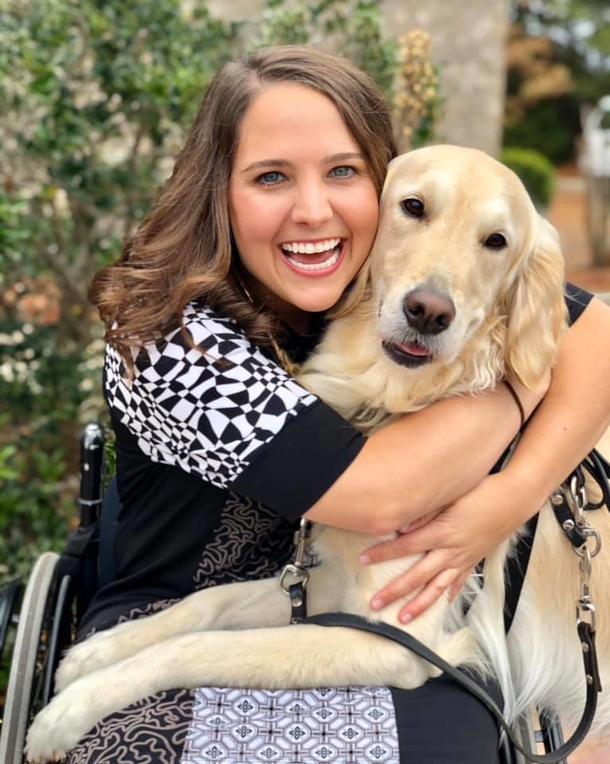 Service dog helped owner through grad school, so the university gave him his own degree - picture 6