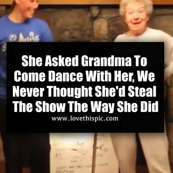 She Asked Grandma To Come Dance With Her, We Never Thought She'd Steal The Show The Way She Did