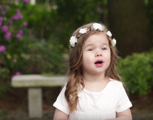 She Begins Singing Her Favorite Easter Song - Her Angelic Voice Puts Tears In Everyone's Eyes - picture 3
