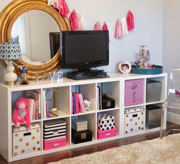 She Buys Storage Cube Shelves - Uses Them In Clever New Ways Around The House - picture 12